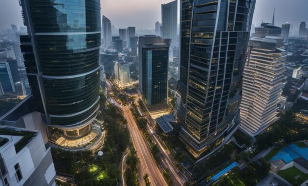 kawasan bisnis elit di SCBD Jakarta